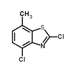 CAS#: 126920-73-8， 2,4-Dichloro-7-Methyl-1,3-Benzothiazole