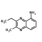 CAS#: 126987-75-5， 3-Ethyl-2-Methyl-5-Quinoxalinamine