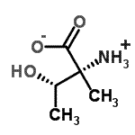 CAS#: 127060-92-8， (2R,3S)-2-Ammonio-3-Hydroxy-2-Methylbutanoate