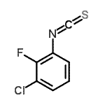 CAS#: 127142-65-8， 1-Chloro-2-Fluoro-3-Isothiocyanatobenzene