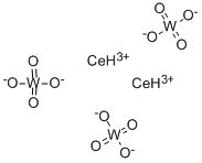 CAS#: 12737-23-4， Cerium Tungstate(Ce2(Wo4)3)