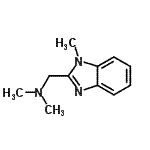 CAS#: 127702-96-9， N,N-Dimethyl-1-(1-Methyl-1H-Benzimidazol-2-Yl)Methanamine