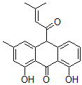 CAS#: 127848-70-8， 10-Senecioylchrysarobin
