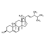 CAS 登录号：128-27-8， (3beta,10alpha,22E)-麦角甾-5,7,22-三烯-3-醇