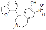 CAS#: 128022-68-4， (1S)-1-(2,3-Dihydro-1-Benzofuran-7-Yl)-3-Methyl-7-Nitro-1,2,4,5-Tetrahydro-3-Benzazepin-8-Ol
