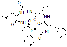CAS#: 128050-89-5， Cyclo(phenylalanyl-leucyl-glycyl-leucyl-phenylalanyl-glycyl)
