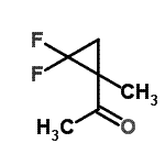 CAS#: 128073-32-5， 1-(2,2-Difluoro-1-Methylcyclopropyl)Ethanone