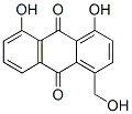 CAS 登录号：128341-04-8， 4,5-二羟基-1-(羟基甲基)蒽-9,10-二酮