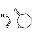 CAS#: 128372-38-3， 2-Acetyl-3-Oxepanone