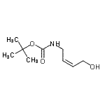 CAS#: 128490-08-4， 2-Methyl-2-Propanyl [(2Z)-4-Hydroxy-2-Buten-1-Yl]Carbamate