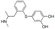 CAS#: 128959-11-5， 4-[2-(2-Methylaminopropyl)Phenyl]Sulfanylbenzene-1,2-Diol
