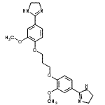 CAS#: 129051-03-2， 2,2'-{1,3-Propanediylbis[Oxy(3-Methoxy-4,1-Phenylene)]}Bis(4,5-Dihydro-1H-Imidazole)