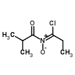 CAS#: 129078-64-4， 1-[(E)-(1-Chloropropylidene)(Oxido)-lambda<Sup>5</Sup>-Azanyl]-2-Methyl-1-Propanone