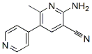 CAS#: 129090-35-3， 2-Amino-6-Methyl-5-Pyridin-4-Ylpyridine-3-Carbonitrile