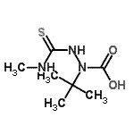 CAS#: 129346-17-4， 2-(Methylcarbamothioyl)-1-(2-Methyl-2-Propanyl)Hydrazinecarboxylic Acid