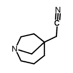 CAS#: 129656-19-5， 1-Azabicyclo[3.2.1]Oct-5-Ylacetonitrile
