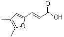 CAS#: 129800-02-8， (2E)-3-(4,5-Dimethyl-2-Furyl)Acrylic Acid