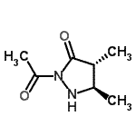 CAS#: 130064-86-7， (4R,5R)-2-Acetyl-4,5-Dimethyl-3-Pyrazolidinone