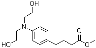 CAS#: 130198-76-4， Methyl 4-{4-[Bis(2-Hydroxyethyl)Amino]Phenyl}Butanoate