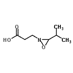 CAS#: 130283-36-2， 3-(3-Isopropyl-2-oxaziridinyl)propanoic acid