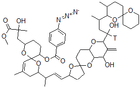 CAS#: 130288-23-2， 27-Methyl 7-O-(4-azidobenzoyl)okadaate