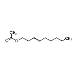 CAS#: 13049-89-3， 3-Nonen-1-Yl Acetate