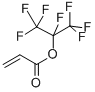 structure of CAS# 13057-08-4, 2-Propenoic Acid 1,2,2,2-Tetrafluoro-1-(Trifluoromethyl)Ethyl Ester;[1,2,2,2-Tetrafluoro-1-(Trifluoromethyl)Ethyl] Prop-2-Enoate;Prop-2-Enoic Acid [1,2,2,2-Tetrafluoro-1-(Trifluoromethyl)Ethyl] Ester;Acrylic Acid [1,2,2,2-Tetrafluoro-1-(Trifluoromethyl)Ethyl] Ester
