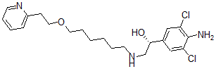 CAS#: 130641-36-0， (1R)-1-(4-Amino-3,5-Dichlorophenyl)-2-[6-(2-Pyridin-2-Ylethoxy)Hexylamino]Ethanol