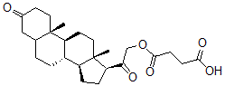 CAS#: 13073-36-4， 3,20-Dioxopregnan-21-ol Succinate