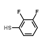 structure of CAS# 130922-39-3, 2,3-Difluorobenzenethiol;2,3-Difluorothiophenol
