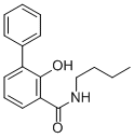CAS#: 131-90-8， N-Butyl-2-Hydroxy-3-Phenylbenzamide