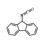 structure of CAS# 131056-82-1, 9-Isocyanato-9H-Fluorene;9H-Fluoren-9-yl isocyanate;9H-FLUOREN-9-YLISOCYANATE;511870_ALDRICH