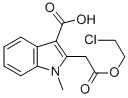 CAS#: 131119-01-2， 2-[2-(2-Chloroethoxy)-2-Oxoethyl]-1-Methylindole-3-Carboxylic Acid