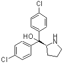 CAS#: 131180-49-9， (R)-Bis(4-chlorophenyl)(pyrrolidin-2-yl)methanol