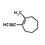 CAS#: 131380-00-2， 1-Ethynyl-2-Methylcycloheptene