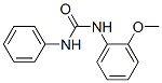 结构式 CAS# 13142-82-0, 1-苯基-3-(2-甲氧基苯基)脲