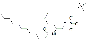CAS#: 131736-67-9， 2-(Dodecanoylamino)Hexyl 2-Trimethylazaniumylethyl Phosphate