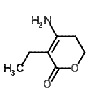 CAS#: 131792-98-8， 4-Amino-3-Ethyl-5,6-Dihydro-2H-Pyran-2-One