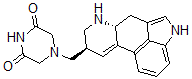 CAS#: 131816-89-2， 4-(9,10-Didehydroergolin-8-yl)methylpiperazine-2,6-dione