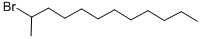 structure of CAS# 13187-99-0, 2-Bromododecane;108499_Aldrich;Nsc97571;2-Bromo Dodecane