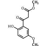 CAS#: 132017-99-3， Methyl 3-(2-Hydroxy-5-Methoxyphenyl)-3-Oxopropanoate