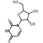 CAS 登录号：13239-96-8， 1-呋喃戊糖基-2,4(1H,3H)-嘧啶二硫酮