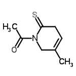 CAS#: 13250-45-8， 1-(5-Methyl-2-Thioxo-3,6-Dihydro-1(2H)-Pyridinyl)Ethanone