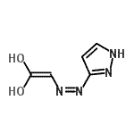 CAS#: 132501-63-4， 2-[(Z)-1H-Pyrazol-3-Yldiazenyl]-1,1-Ethenediol