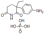 CAS#: 13256-45-6， Aminoglutethimide Phosphate