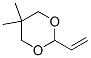 CAS 登录号：13260-75-8， 5,5-二甲基-2-乙烯基-1,3-二恶烷