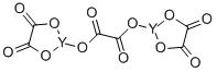 structure of CAS# 13266-82-5, [mu-[Ethanedioato]]Bis[Ethanedioato]Di-Yttrium Nonahydrate;Ethanedioate;Yttrium(+3) Cation;Nonahydrate;Yttrium, (Mu-(Ethanedioato(2-)-O,O''':O',O''))Bis(Ethanedioato(2-)-O,O')Di-, Nonahydrate