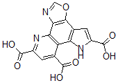 CAS#: 132847-84-8， 8H-Oxazolo[5,4-h]pyrrolo[2,3-f]quinoline-5,7,9-tricarboxylic acid