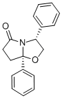 CAS#: 132959-39-8， (3R-cis)-3,7a-Diphenyltetrahydropyrrolo-[2,1- b]oxazol-5(6H)-one