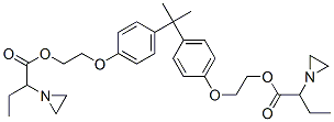 CAS#: 13320-34-8， (Isopropylidene)Bis(p-Phenyleneoxyethylene) Bis(alpha-Ethylaziridine-1-Acetate)
